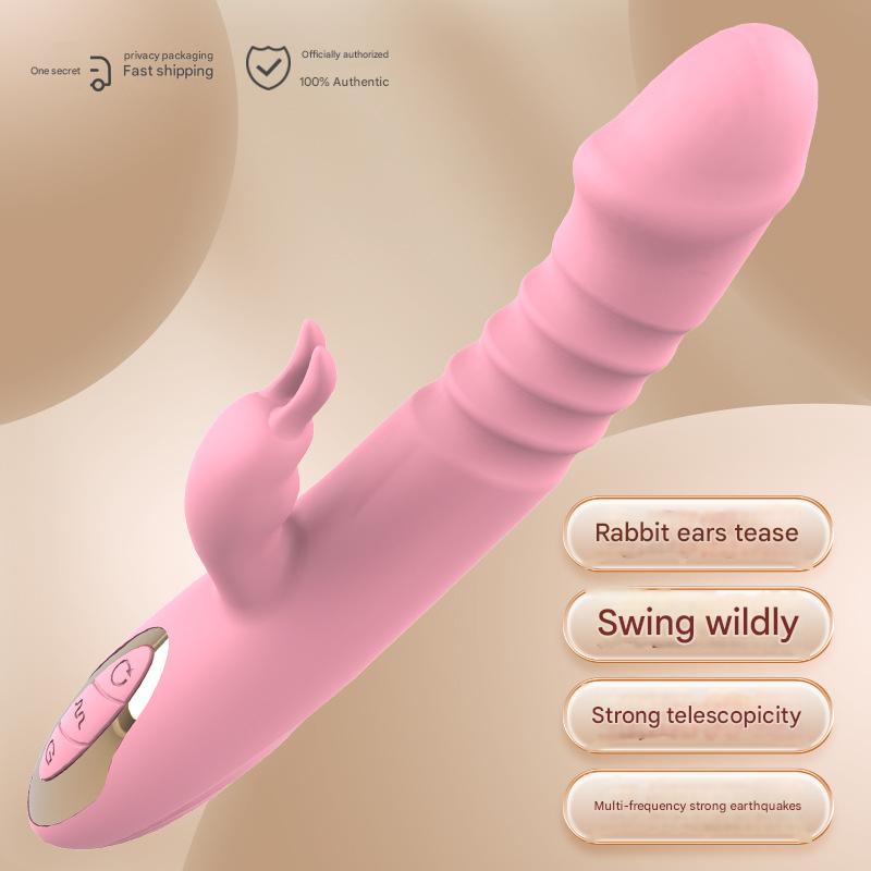 Fashion sense ● Yiqu female masturbator AV vibrating massage stick, erotic vibrating G-spot orgasm insert for women