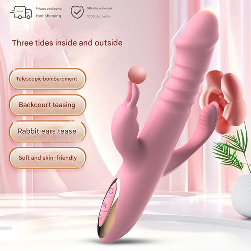Fashion sense ● Yiqu female masturbator AV vibrating massage stick, erotic vibrating G-spot orgasm insert for women